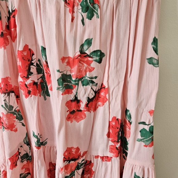 NWT ASOS swim floral strapless dress - Picture 4 of 8